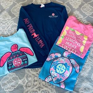 Girls Simply Southern shirts